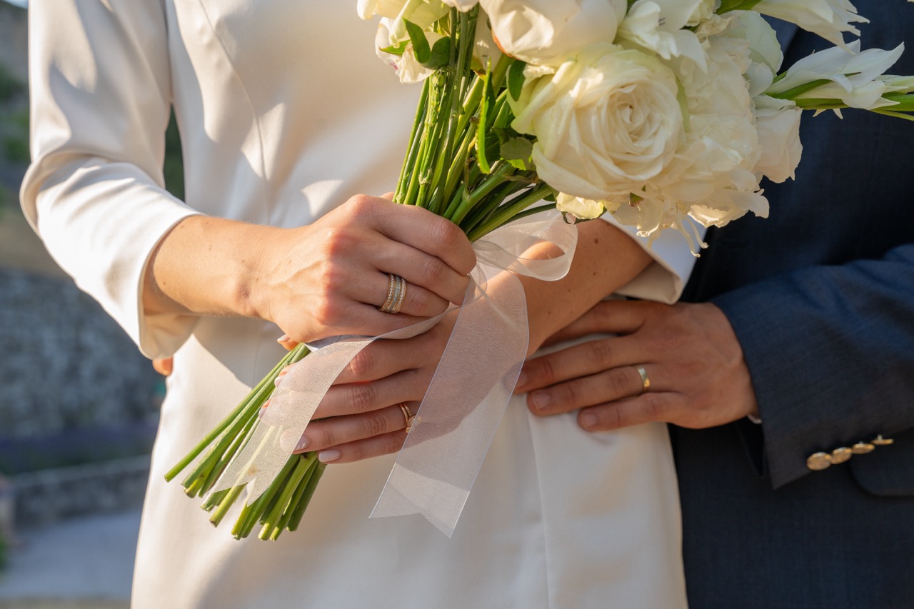 Wedding ceremony moment